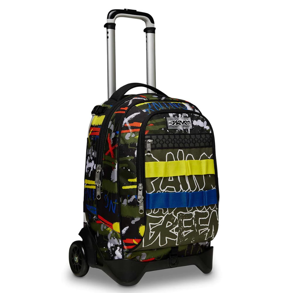 Trolley Sganciabile Seven Fluo Belts 2 Ruote - immagine 3