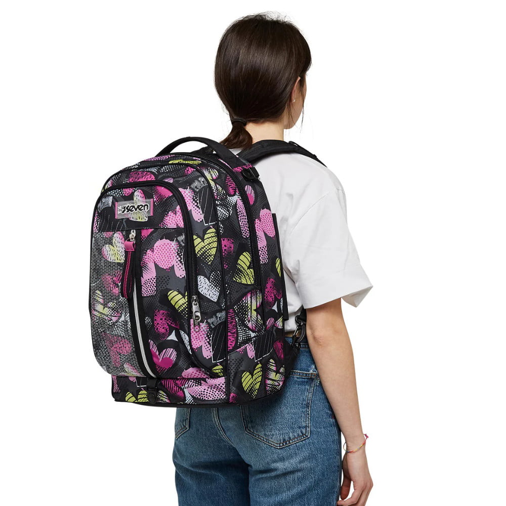 Trolley Sganciabile Seven Kiddie Crush Cuori 2 Ruote - immagine 9