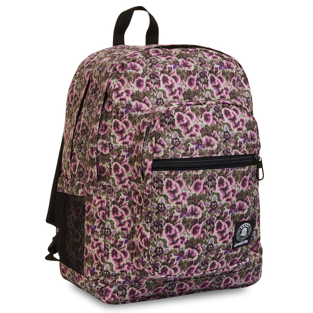 Zaino Scuola Invicta Jeleck Fiorellini Vintage - immagine 5