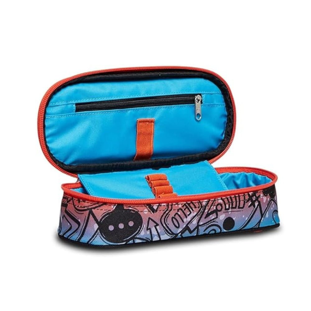 Astuccio Bustina Seven Portapenne Round Plus FLUO STAMP BOY - immagine 2