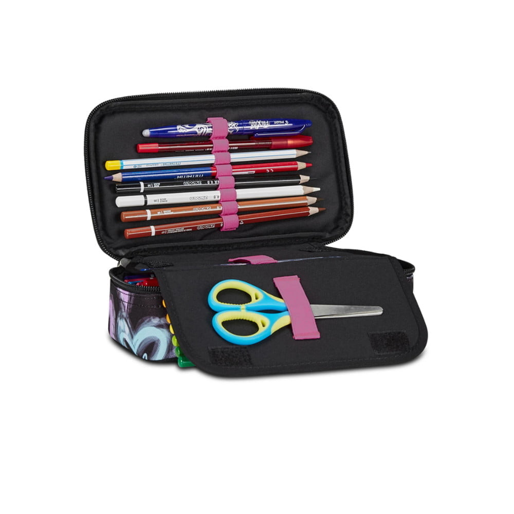 Astuccio Quick Case Seven Freethink Cuori Nero - immagine 2
