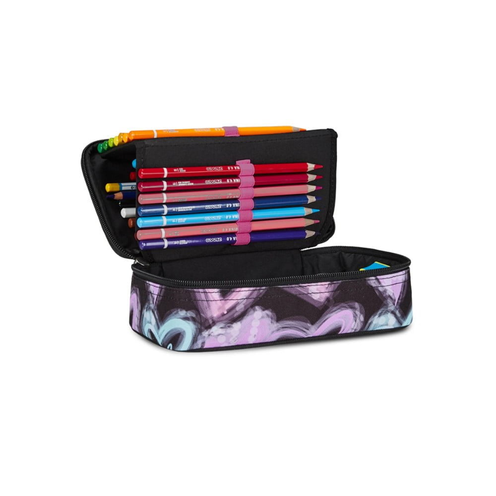 Astuccio Quick Case Seven Freethink Cuori Nero - immagine 3
