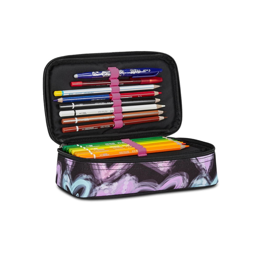 Astuccio Quick Case Seven Freethink Cuori Nero - immagine 4