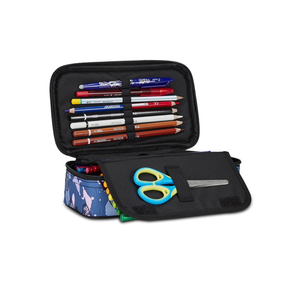 Astuccio Quick Case Seven Freethink Fiori Blu Avio - immagine 2
