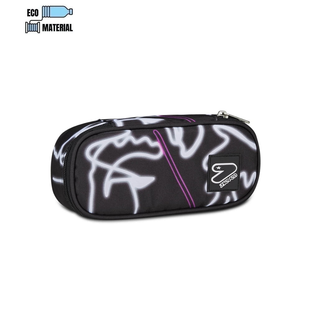 Featured image for “Astuccio Bustina Seven Portapenne Round LEDCONTOUR Nera Rosa”