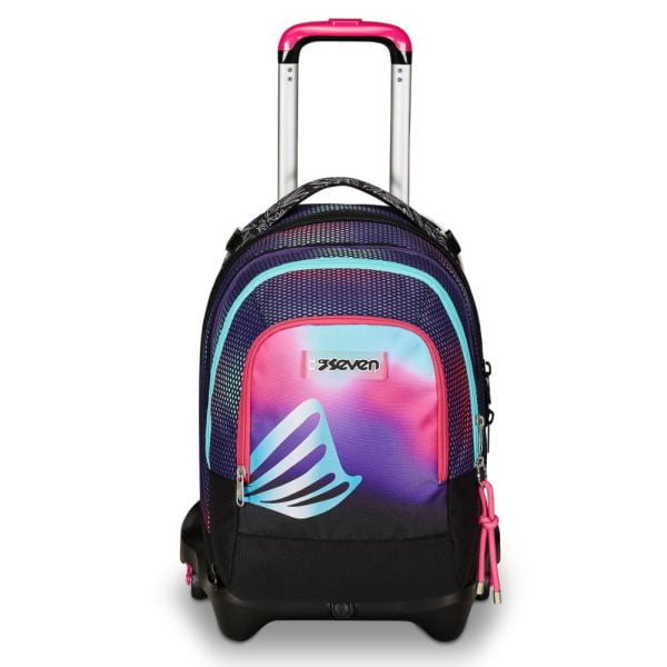 Trolley SEVEN Separabile 3 RUOTE DETACH - EXTRA GRANDE - Shadefull Girl - immagine 2