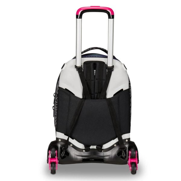 Trolley SEVEN Separabile 3 RUOTE DETACH - EXTRA GRANDE - Shadefull Girl - immagine 5
