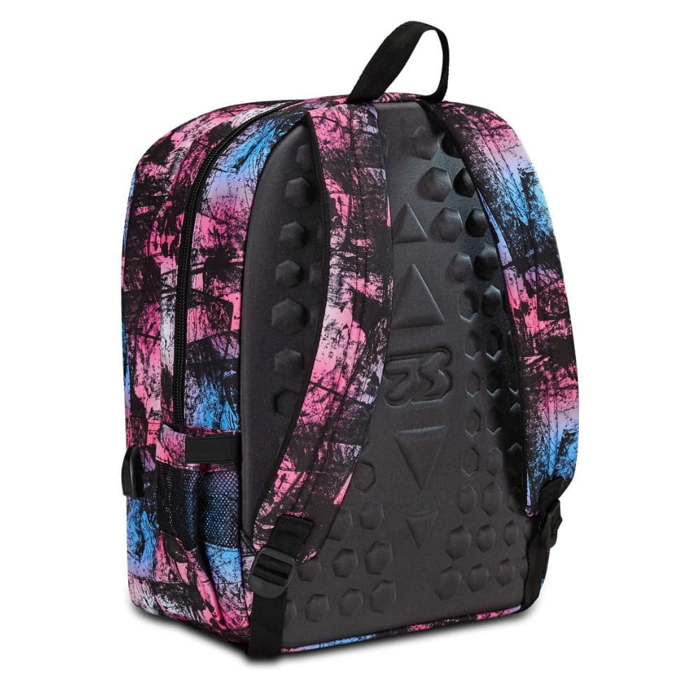 Zaino SEVEN Freethink Fantasia Astratta Nero Rosa - immagine 5