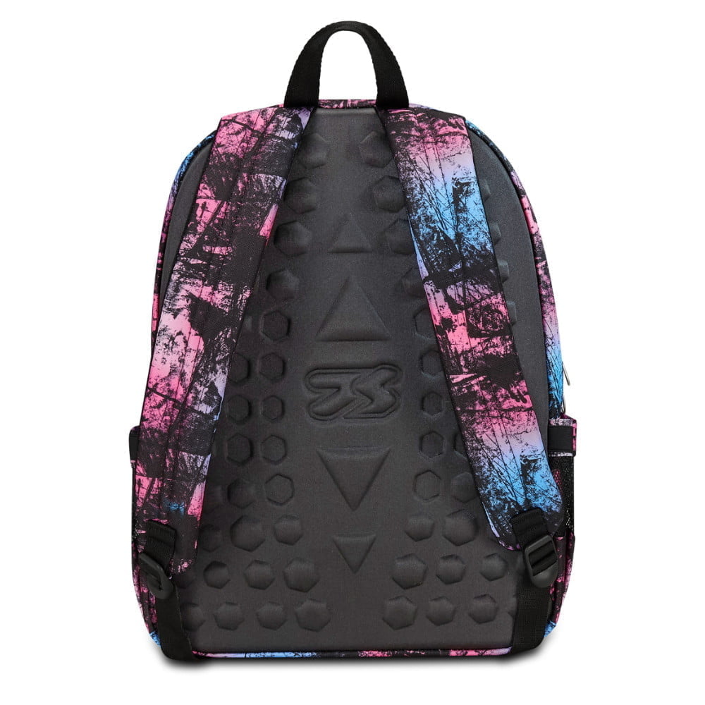 Zaino SEVEN Freethink Fantasia Astratta Nero Rosa - immagine 6