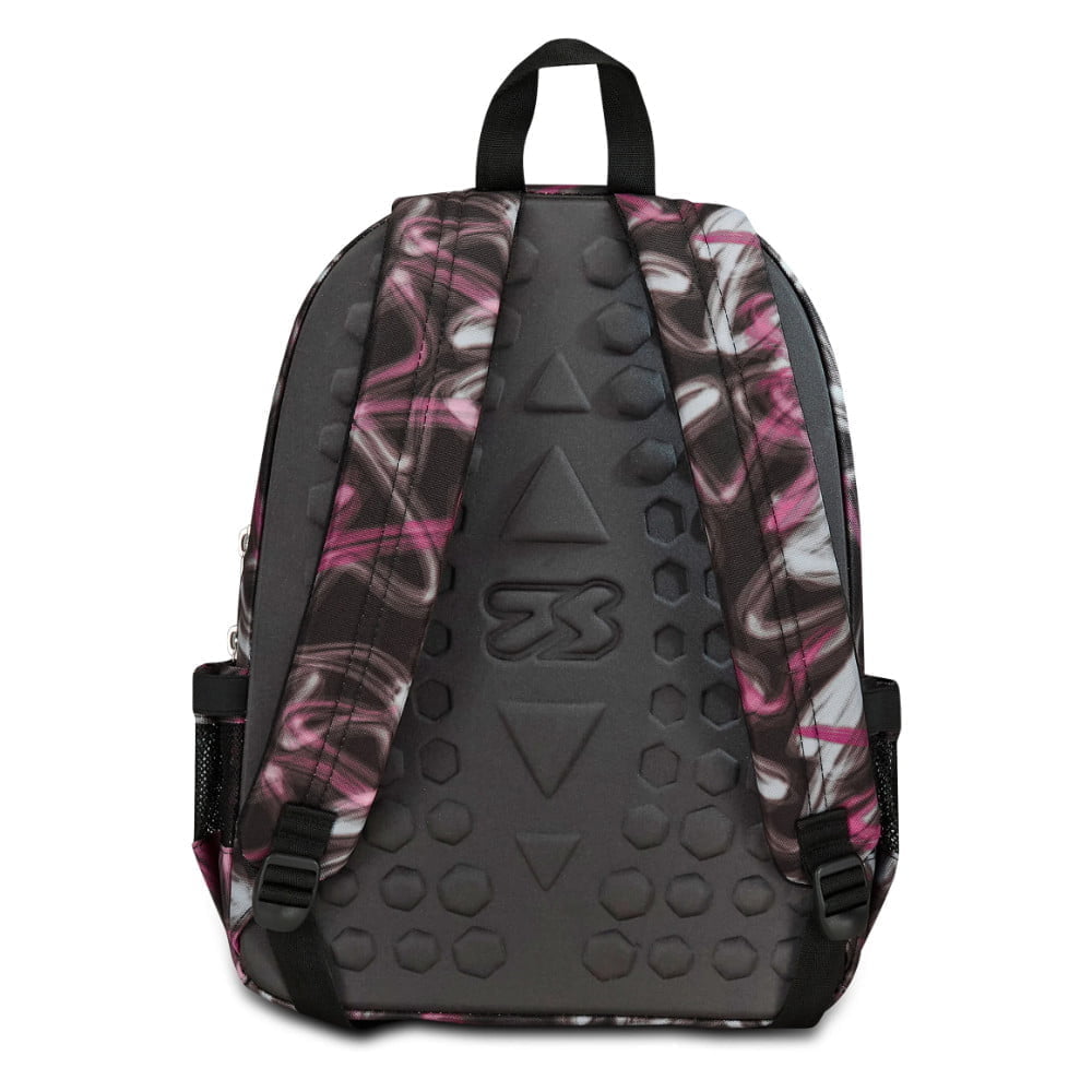Zaino SEVEN Freethink Fantasia Righe Nero Bianco Rosa - immagine 6