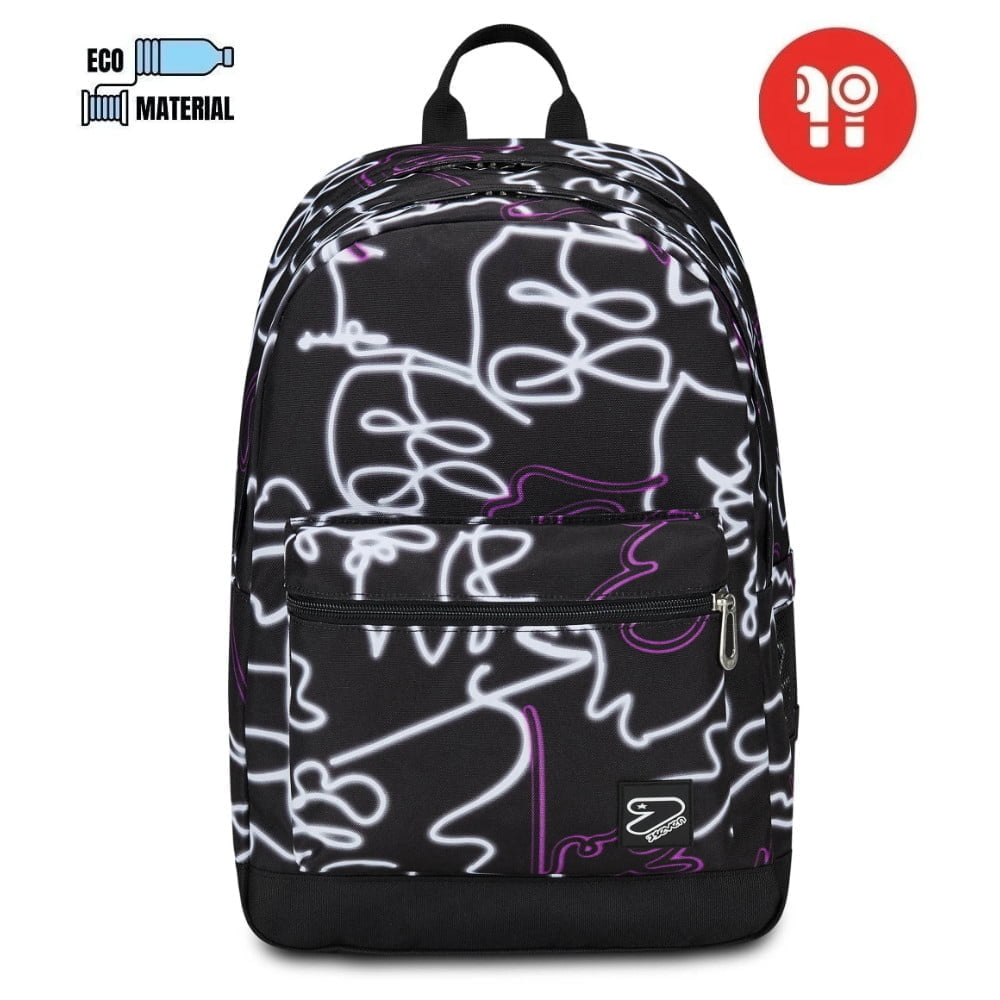 Featured image for “Zaino SEVEN Pro XXL Nero Lilla con CUFFIETTE WIRELESS”