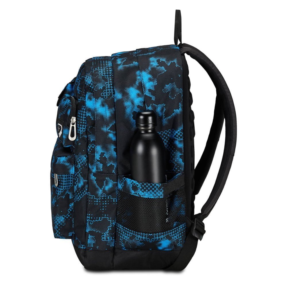 Zaino SEVEN pro XXL POCKETS Blu Nero CUFFIE WIRELESS - immagine 2