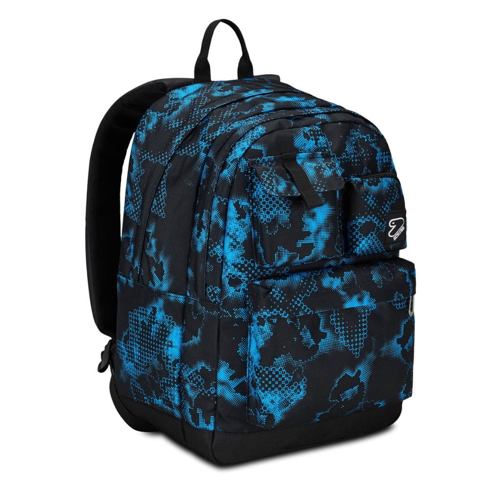 Zaino SEVEN pro XXL POCKETS Blu Nero CUFFIE WIRELESS - immagine 3