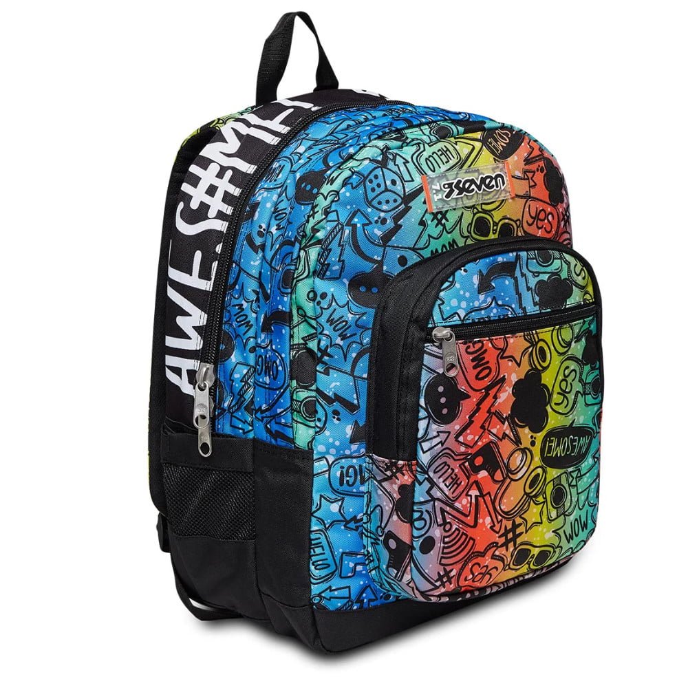 Zaino SEVEN Freethink FLUO STAMP BOY - immagine 3
