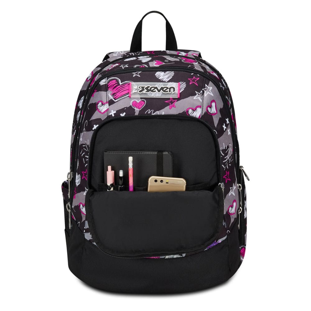 Zaino SEVEN Advanced DRAFT HEART Cuori - immagine 7
