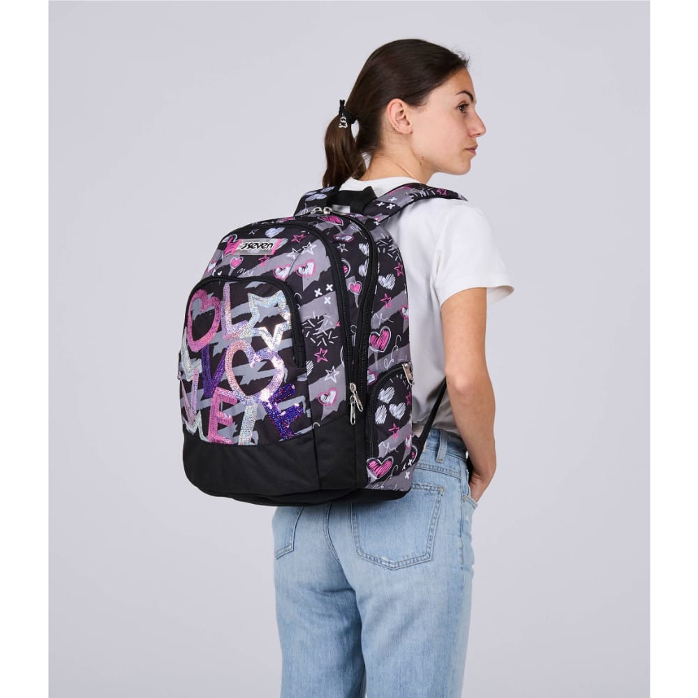 Zaino SEVEN Advanced DRAFT HEART Cuori - immagine 8