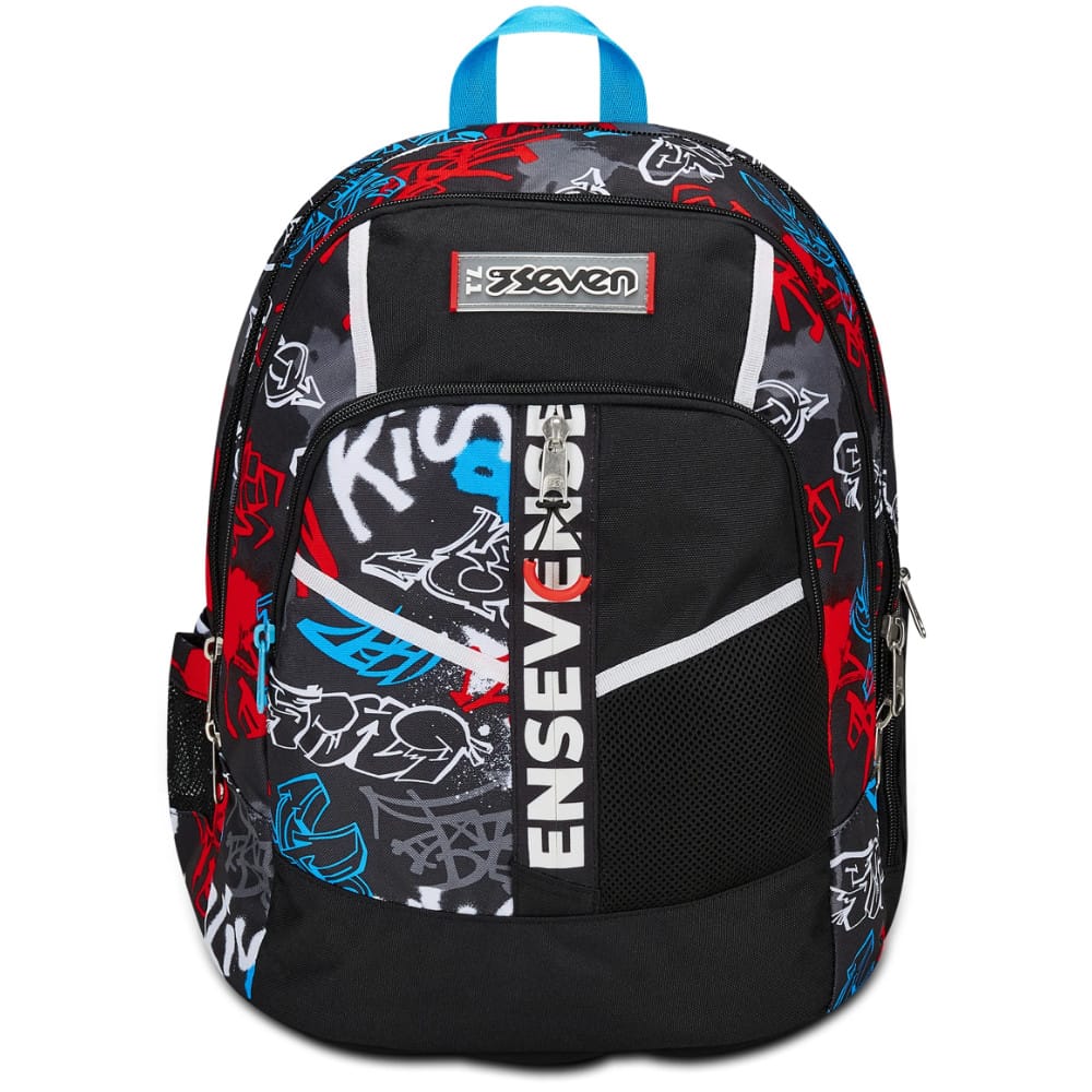 Featured image for “Zaino SEVEN Advanced HALF STREET Graffiti Rosso Nero”