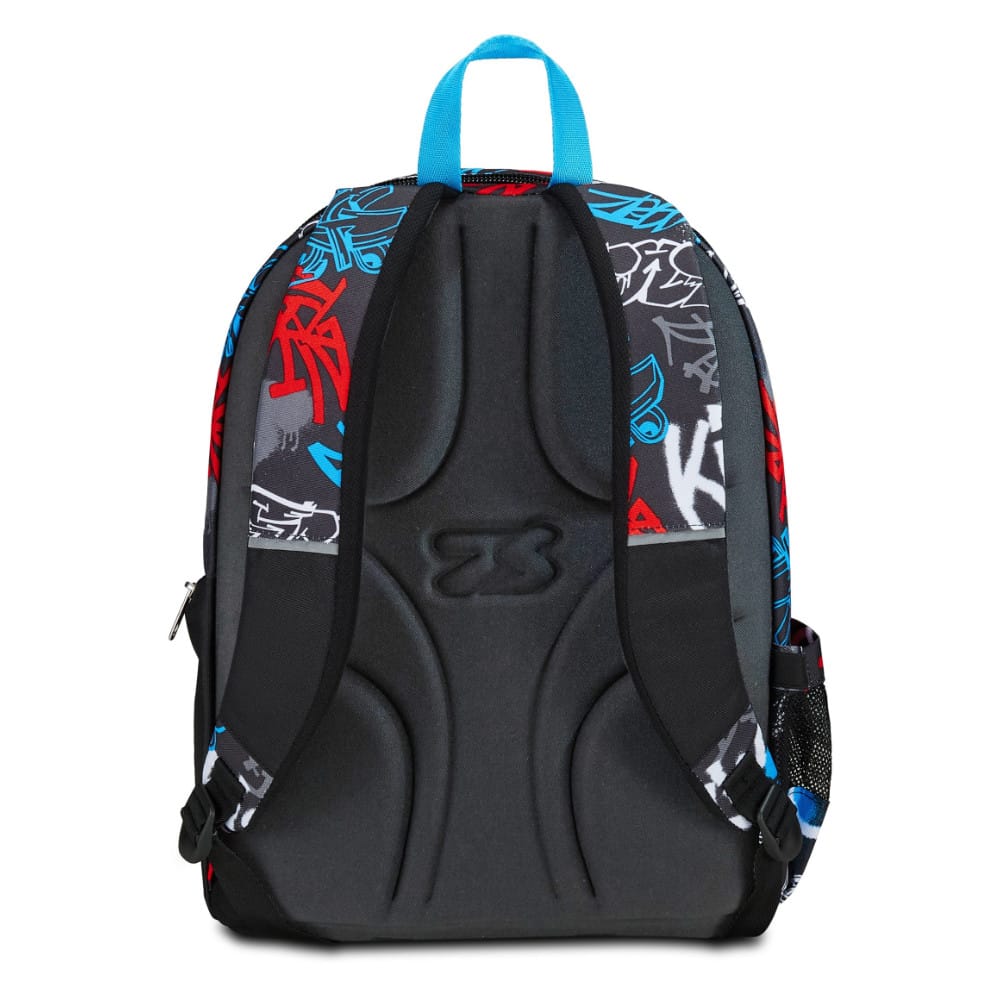 Zaino SEVEN Advanced HALF STREET Graffiti Rosso Nero - immagine 6