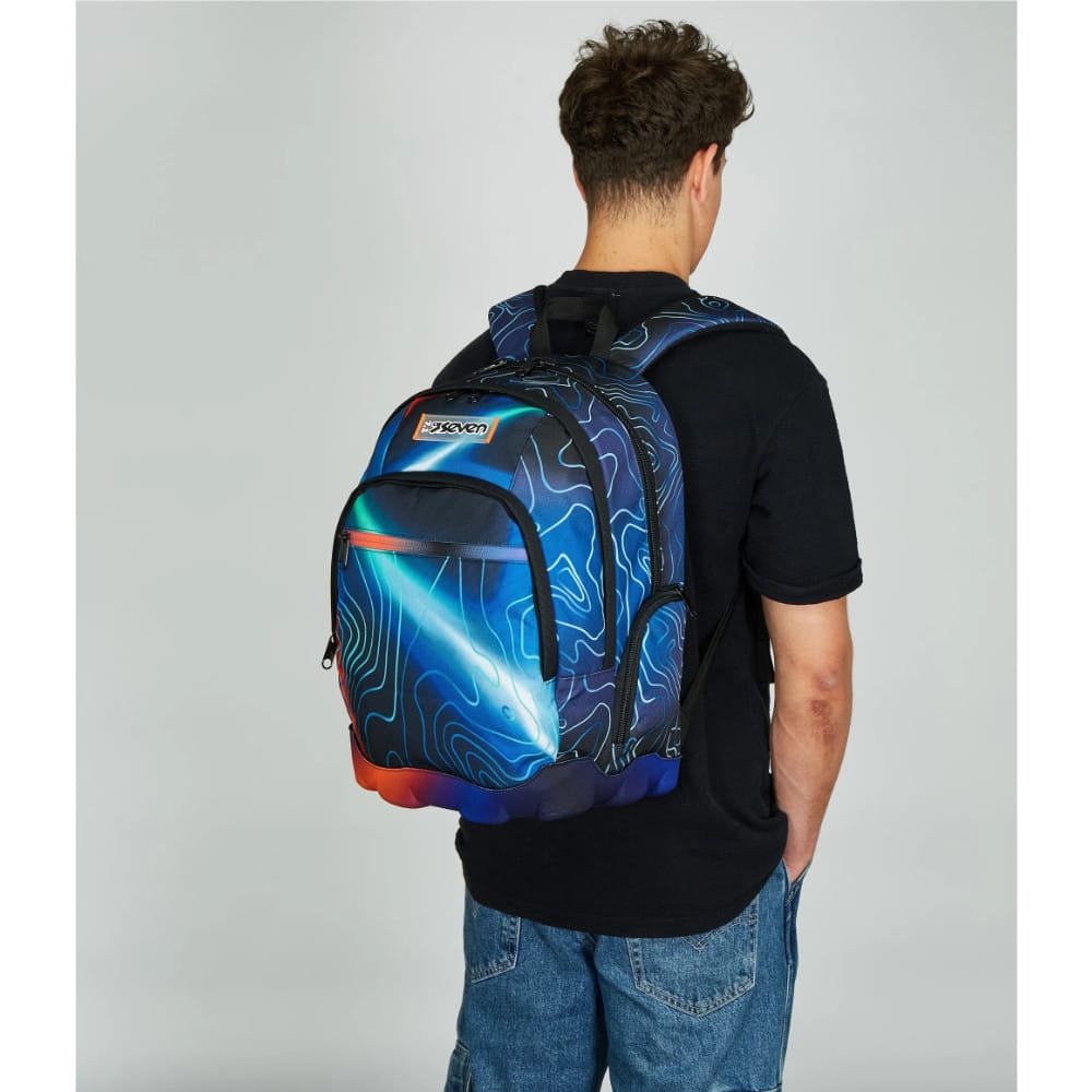 Zaino SEVEN Dual MAPSET BOY Fondo Sagomato 3D - immagine 2