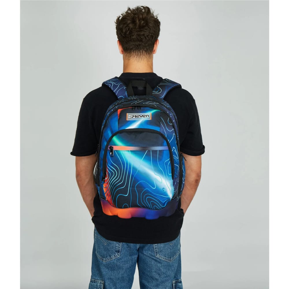 Zaino SEVEN Dual MAPSET BOY Fondo Sagomato 3D - immagine 3