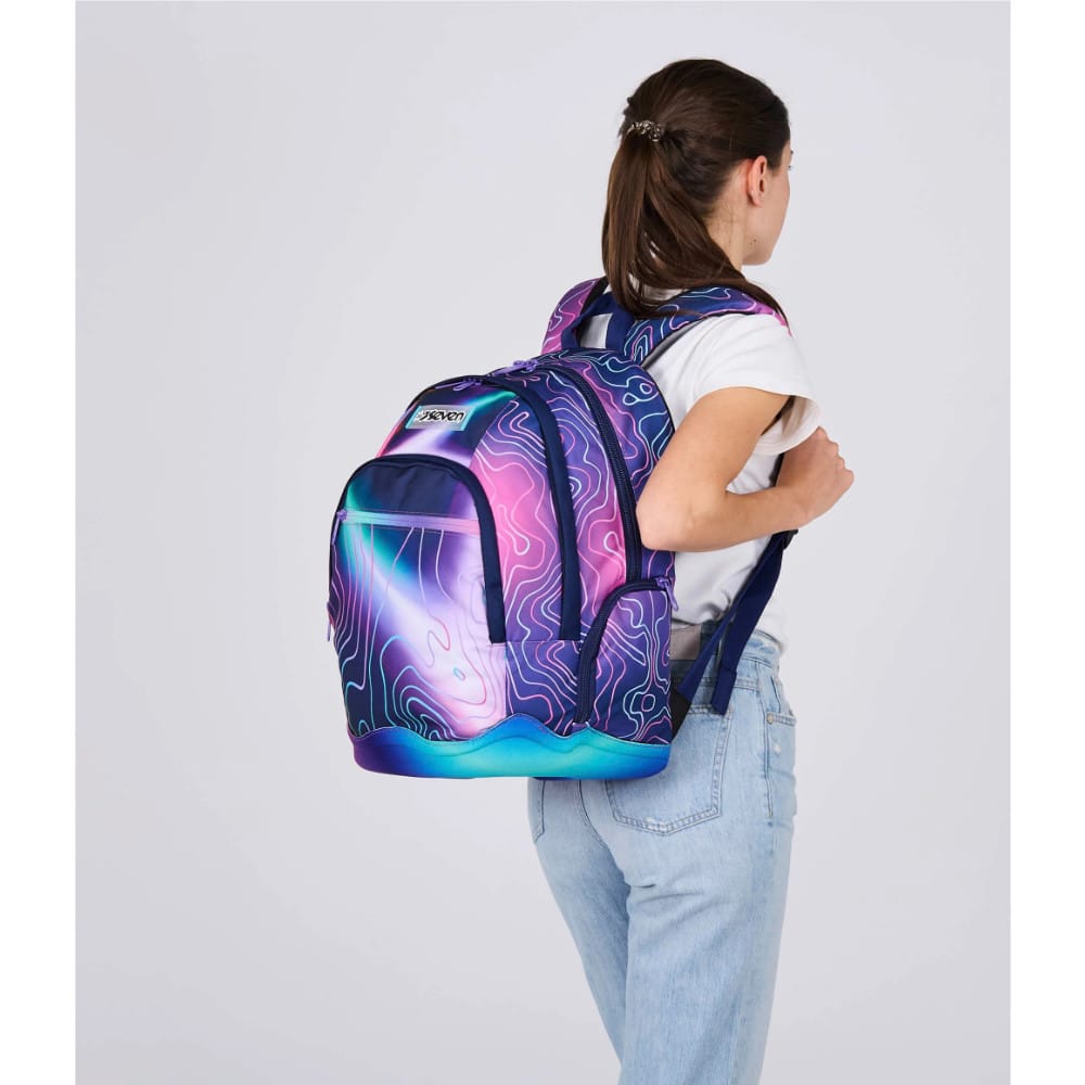 Zaino SEVEN Dual MAPSET GIRL Fondo Sagomato 3D - immagine 9