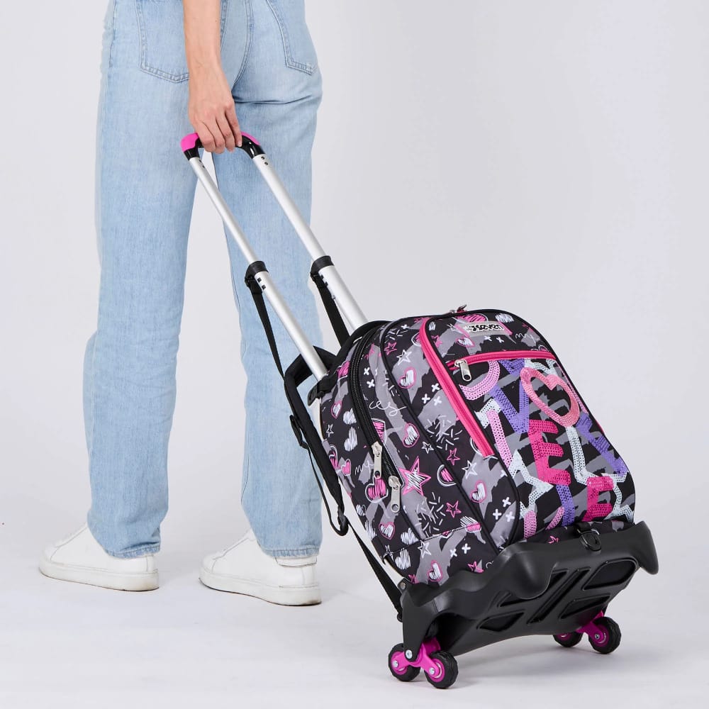 Trolley SEVEN Separabile 3 RUOTE Jack - DRAFT HEART Bambina - immagine 10