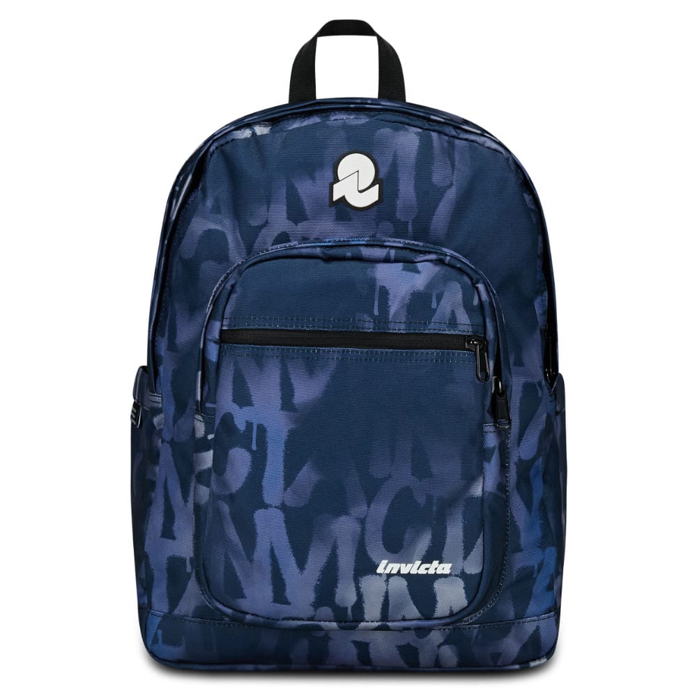 Featured image for “Zaino Scuola Invicta Jelek Blu Lettere”