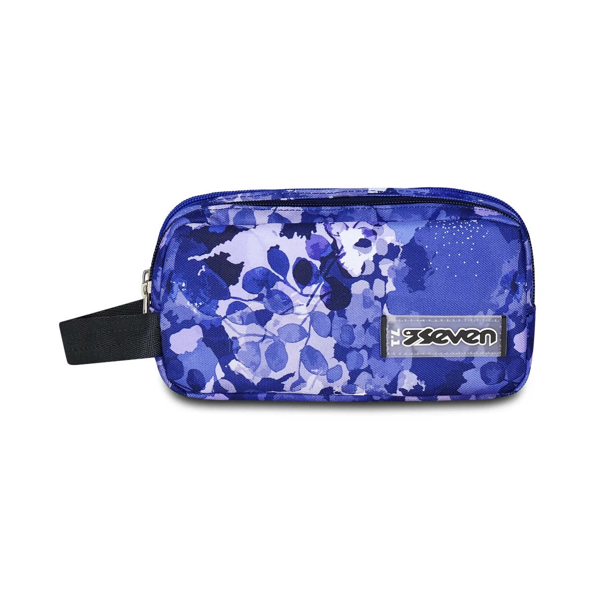 Astuccio Bustina SEVEN Portapenne 3 Scomparti - Violet - immagine 3