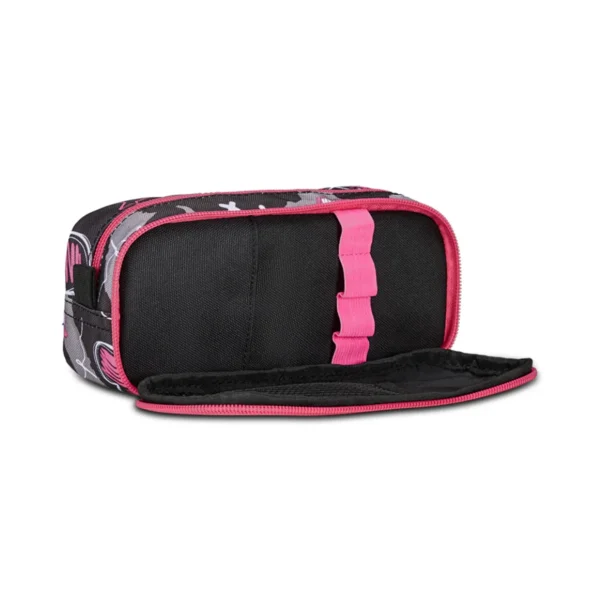 Astuccio Bustina SEVEN Portapenne DOPPIO - DRAFT HEART - Cuori - immagine 2