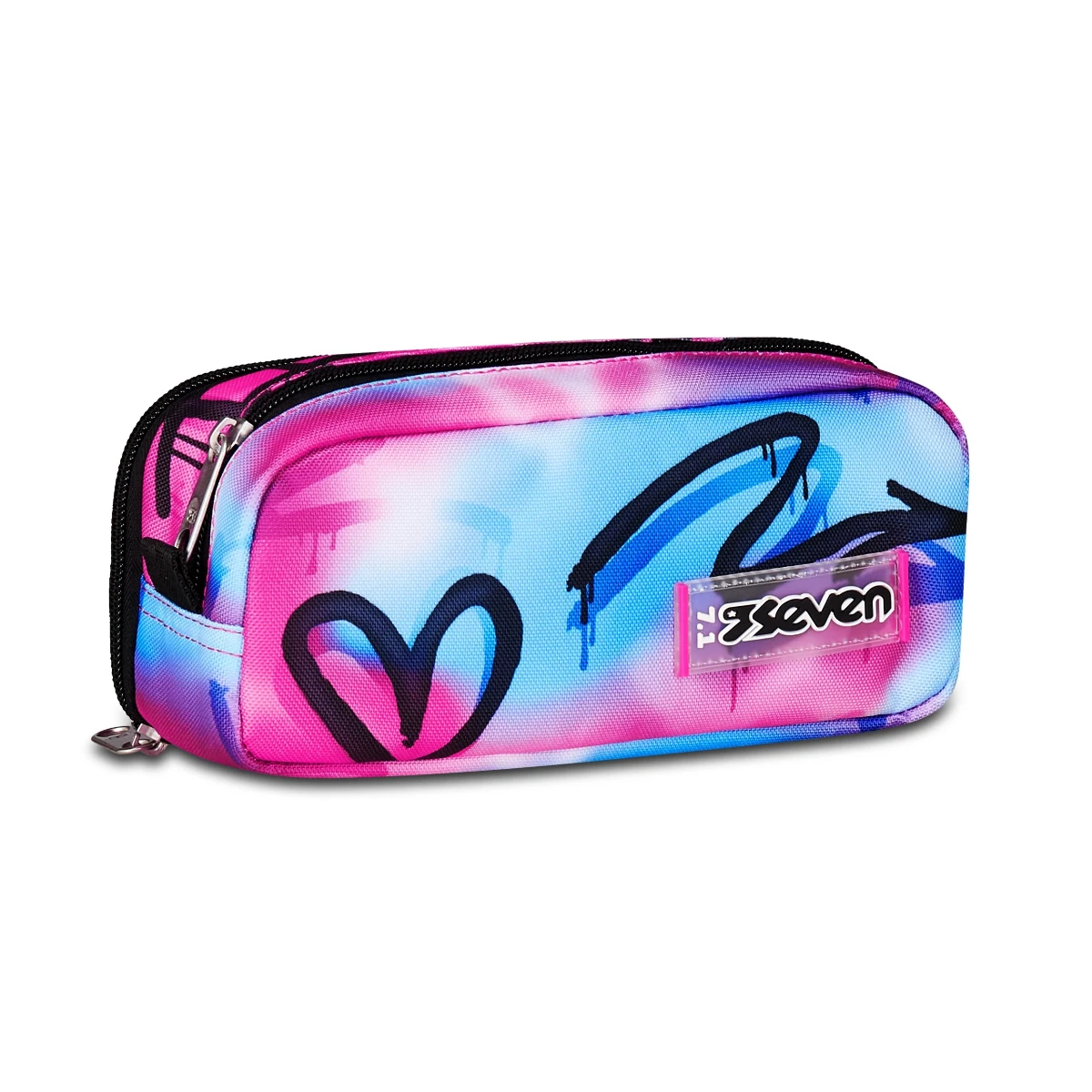 Featured image for “Astuccio Bustina SEVEN Portapenne DOPPIO - SPRINT PAINT GIRL -”