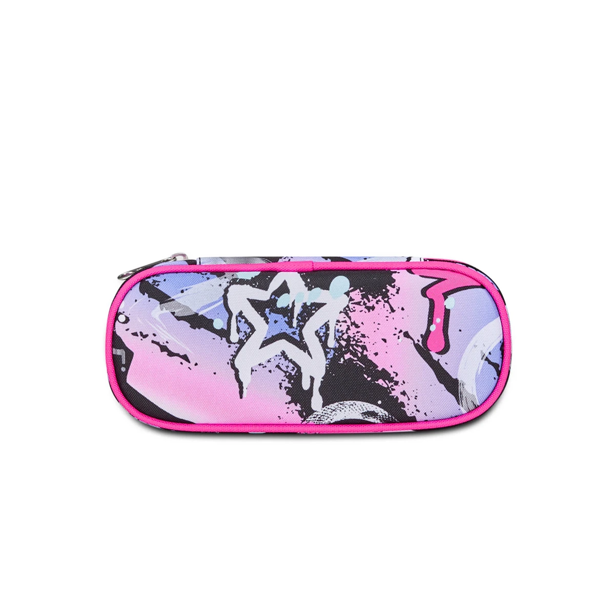Astuccio Bustina SEVEN Portapenne Round Plus - MARK ON GIRL - Graffiti - immagine 4