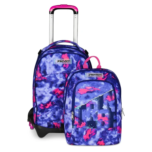 Trolley SEVEN Separabile 3 RUOTE - DETACH - Shady Dye Girl