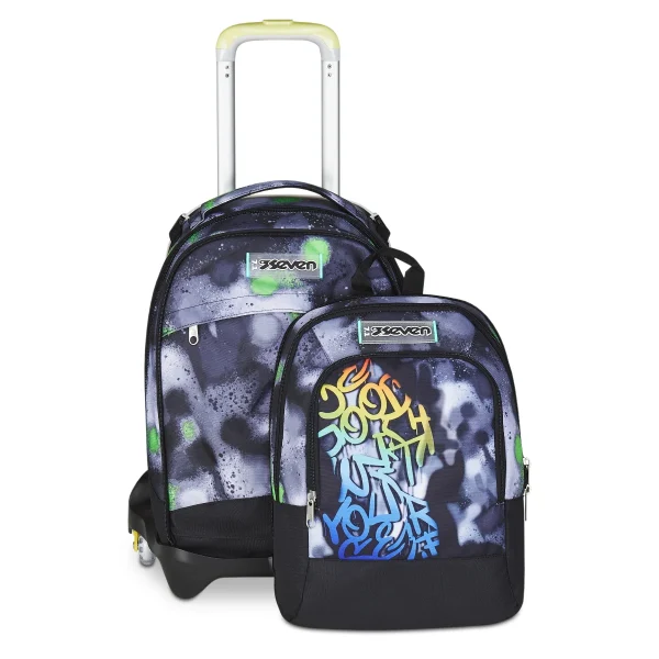 Trolley SEVEN Separabile 3 RUOTE - DETACH - Sprint Paint Boy