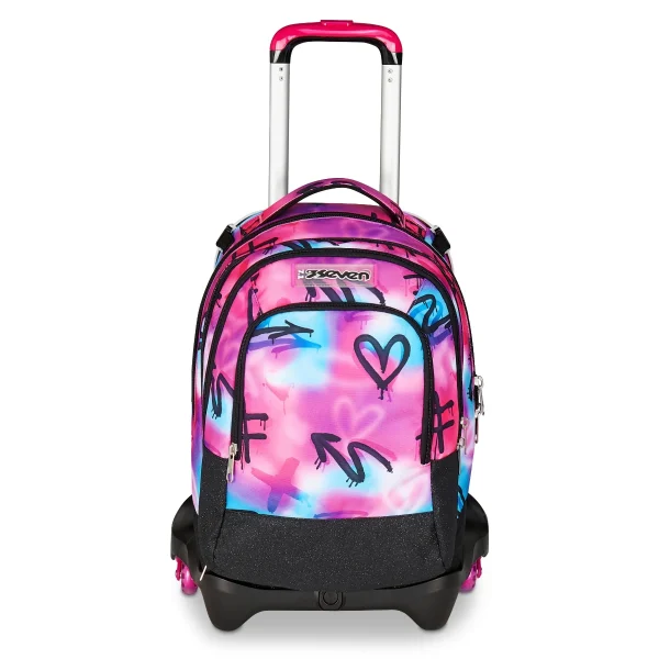 Trolley SEVEN Separabile 3 RUOTE - DETACH - Sprint Paint Girl - immagine 2