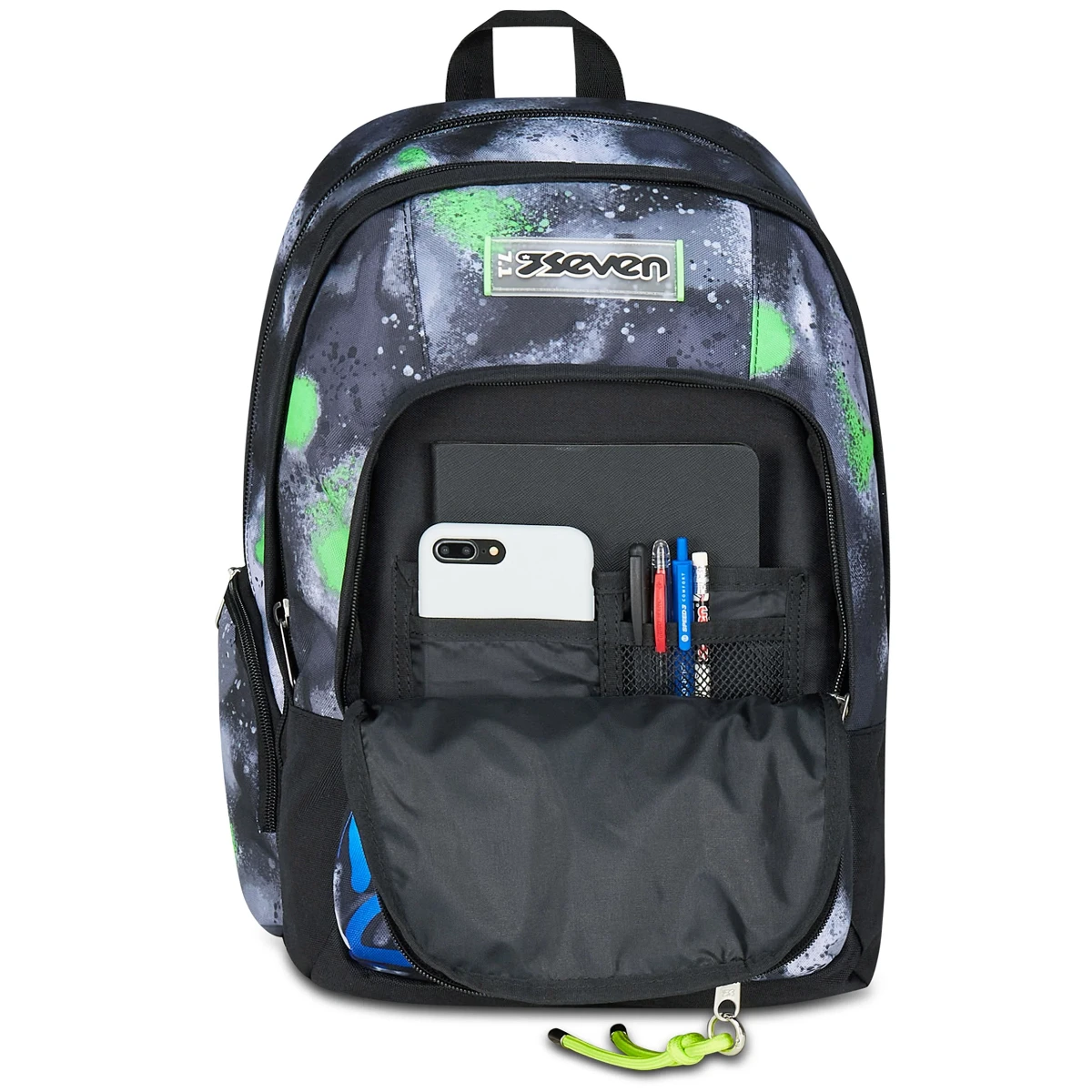 Zaino SEVEN Dual DETACH con Zainetto Staccabile SPRINT PAINT Boy - immagine 7