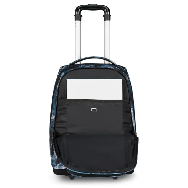 Trolley INVICTA Bump Fantasy FISSO 2 Ruote - Città Azzurro - immagine 9