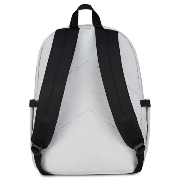 Zaino INVICTA Jelek SHINE Doppia Tasca - GLITTER Bianco Ghiaccio - immagine 7