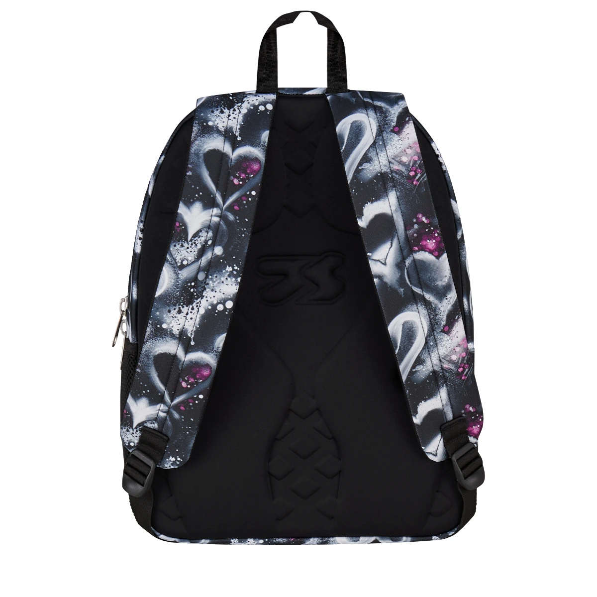 Zaino SEVEN Freethink - CUORI Bianco Nero - Ragazza - immagine 5
