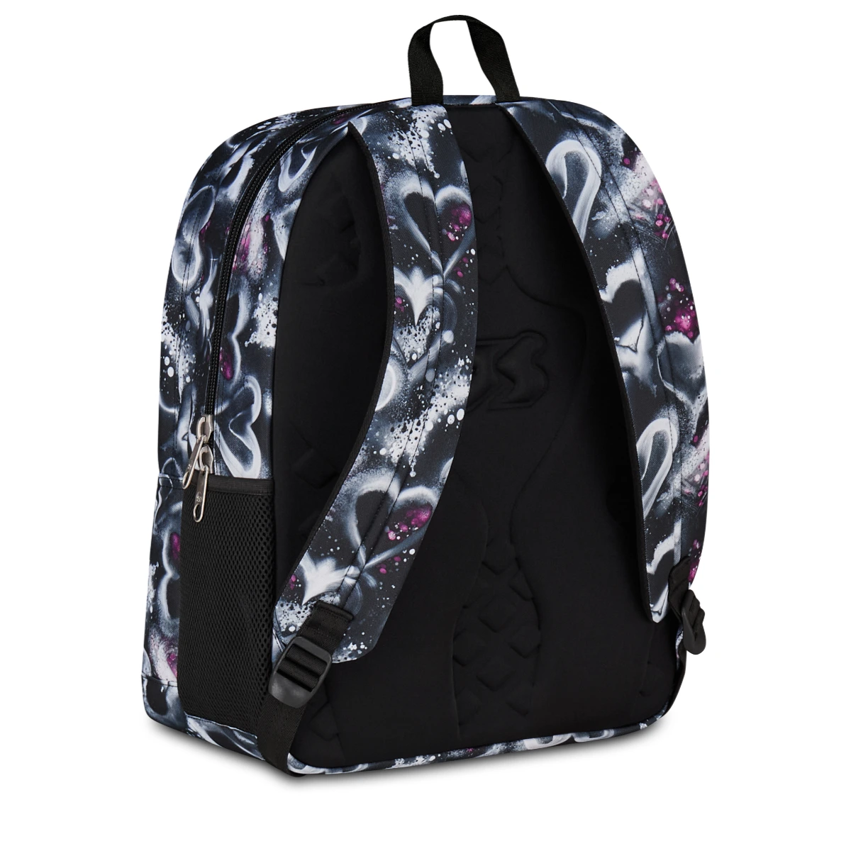 Zaino SEVEN Freethink - CUORI Bianco Nero - Ragazza - immagine 6