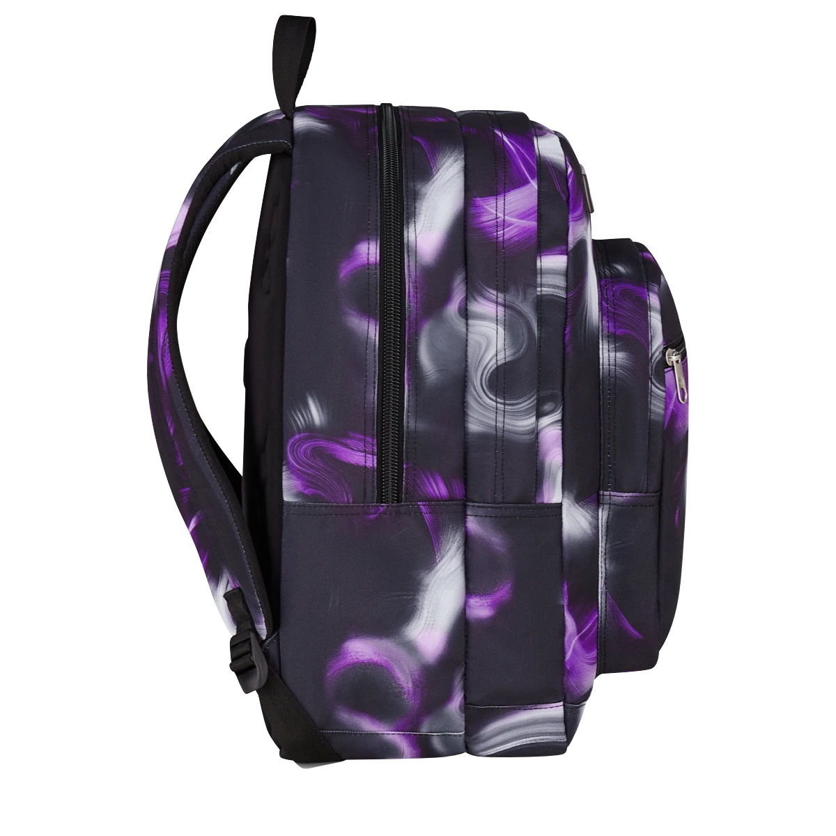 Zaino SEVEN Freethink - ONDE Nero Bianco Viola - Ragazza - immagine 4