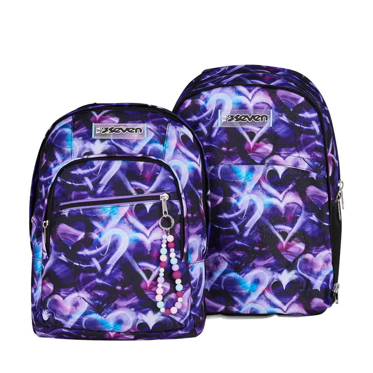 Featured image for “Zaino SEVEN Dual DETACH con Zainetto Staccabile LOVEPASS Cuori”