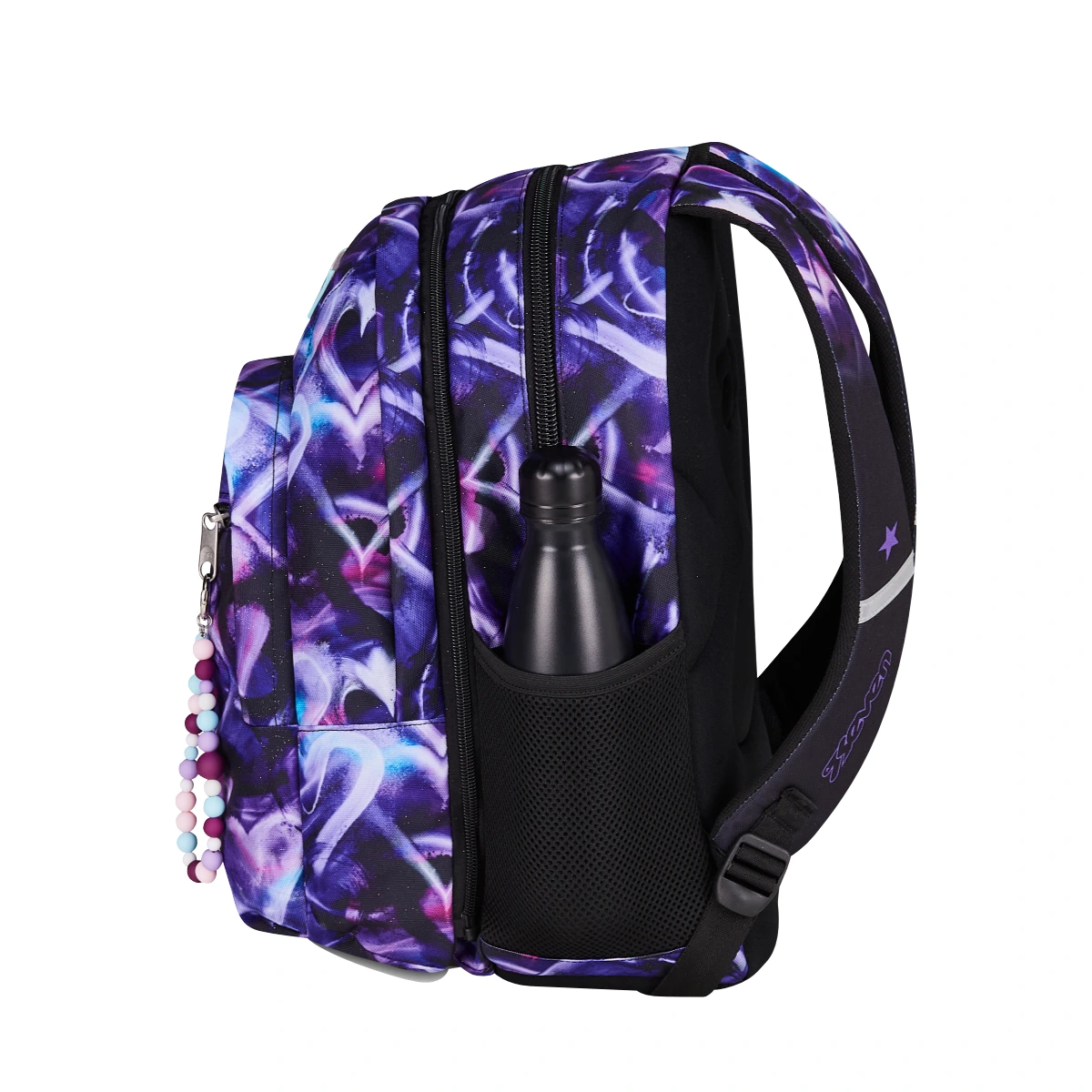 Zaino SEVEN Dual DETACH con Zainetto Staccabile LOVEPASS Cuori - immagine 9