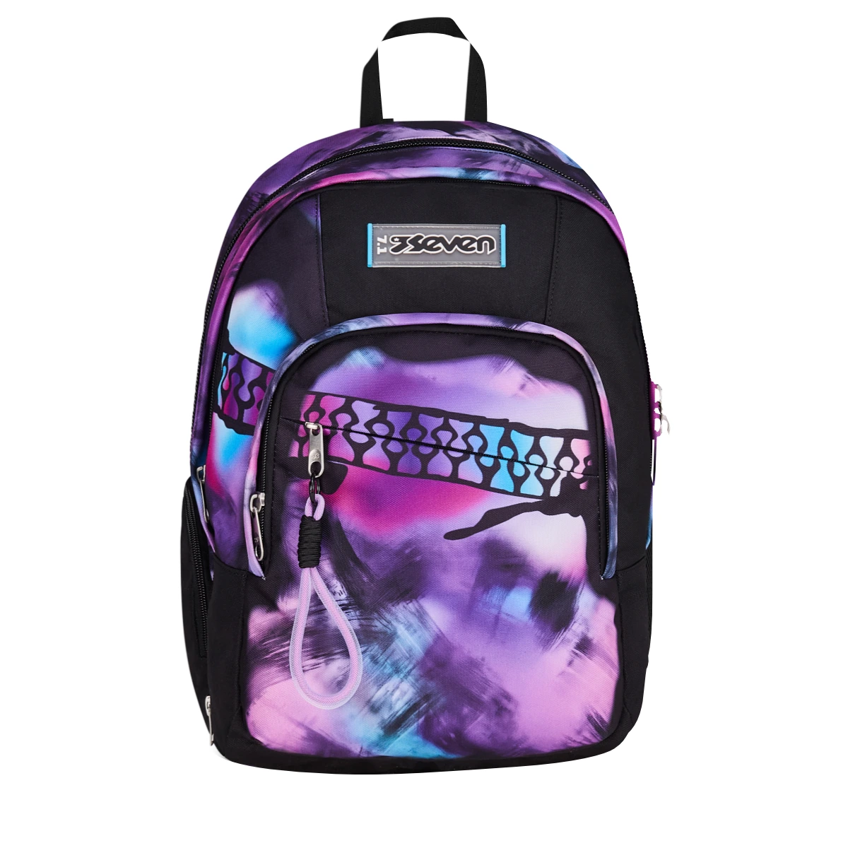 Zaino SEVEN Dual DETACH con Zainetto Staccabile PINK FUSION - immagine 2
