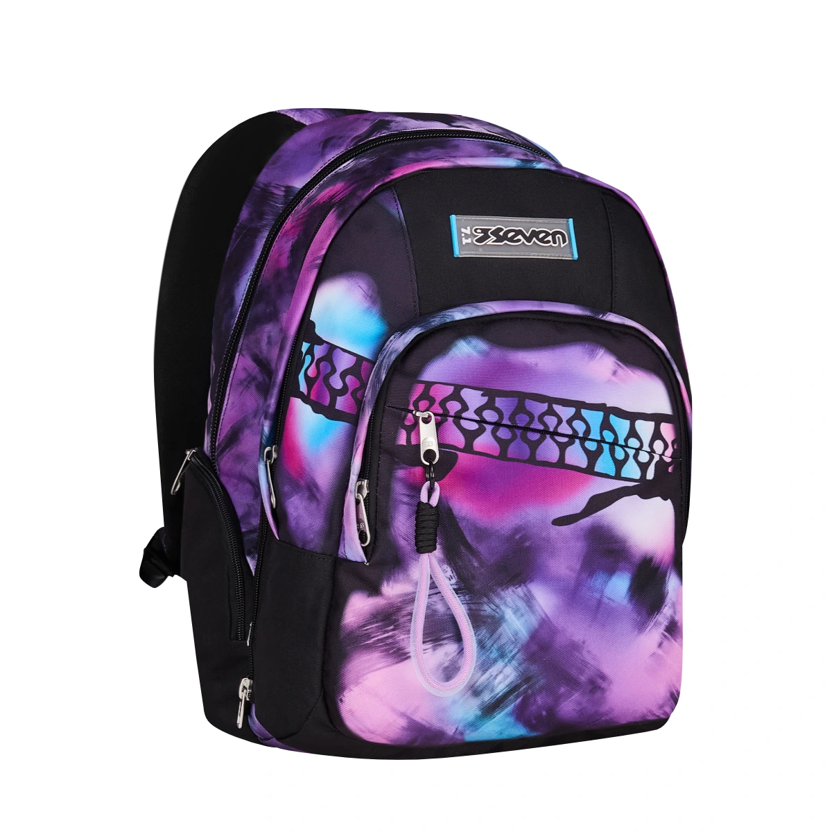 Zaino SEVEN Dual DETACH con Zainetto Staccabile PINK FUSION - immagine 3