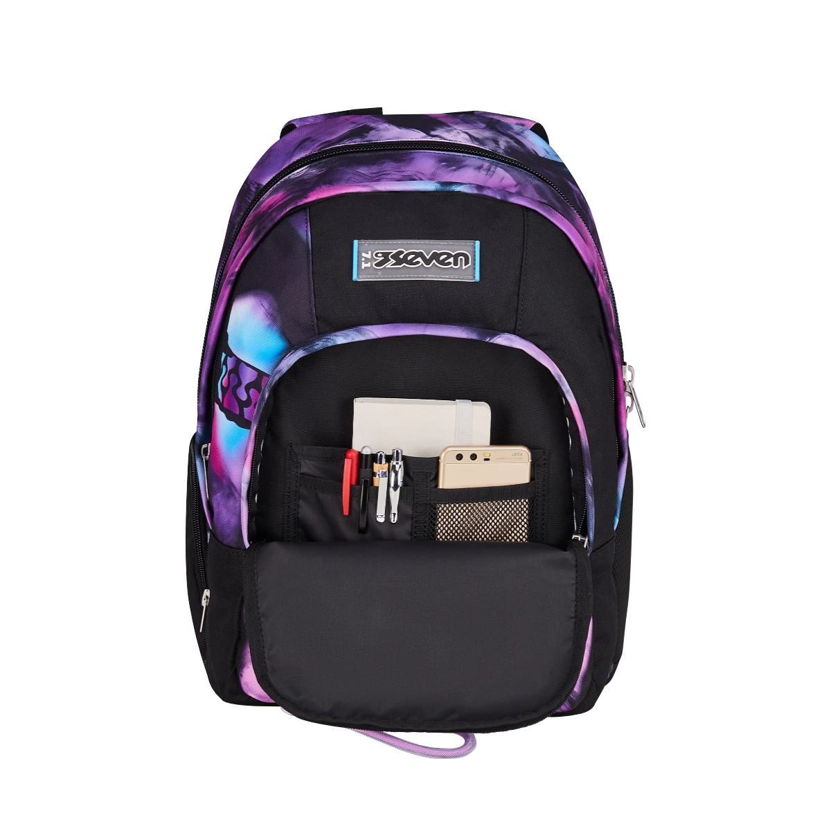 Zaino SEVEN Dual DETACH con Zainetto Staccabile PINK FUSION - immagine 7