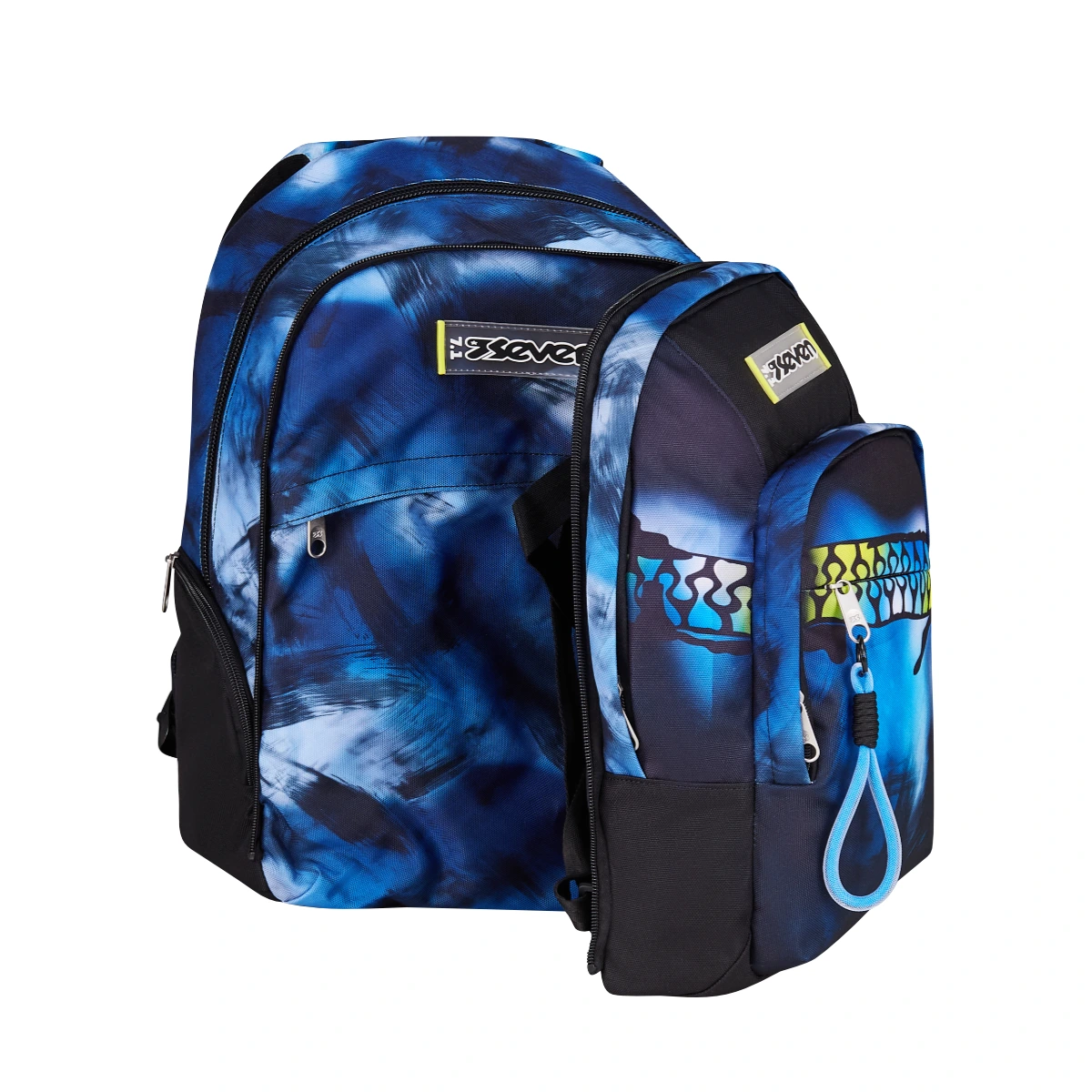 Zaino SEVEN Dual DETACH con Zainetto Staccabile BLU FUSION - immagine 10