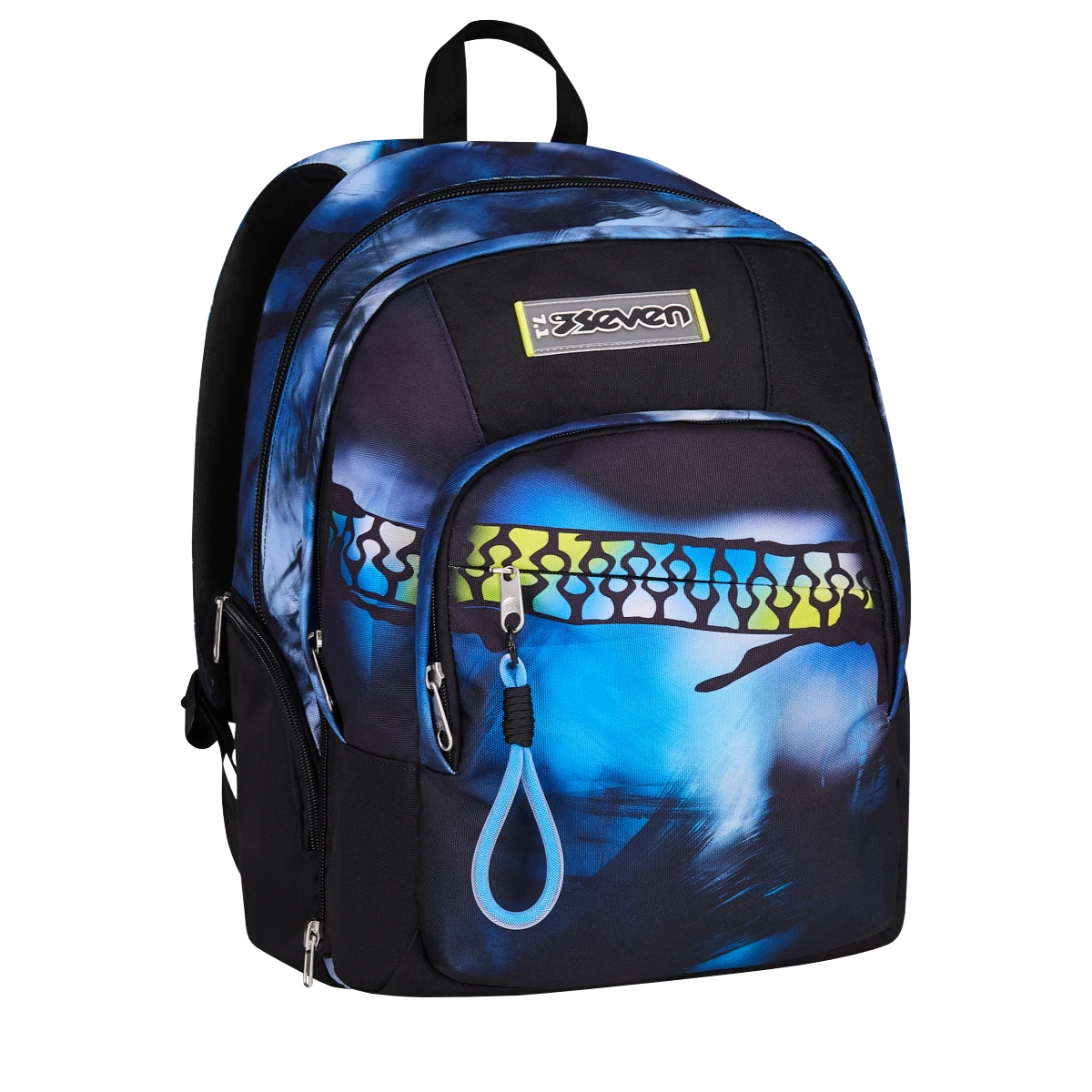Zaino SEVEN Dual DETACH con Zainetto Staccabile BLU FUSION - immagine 3