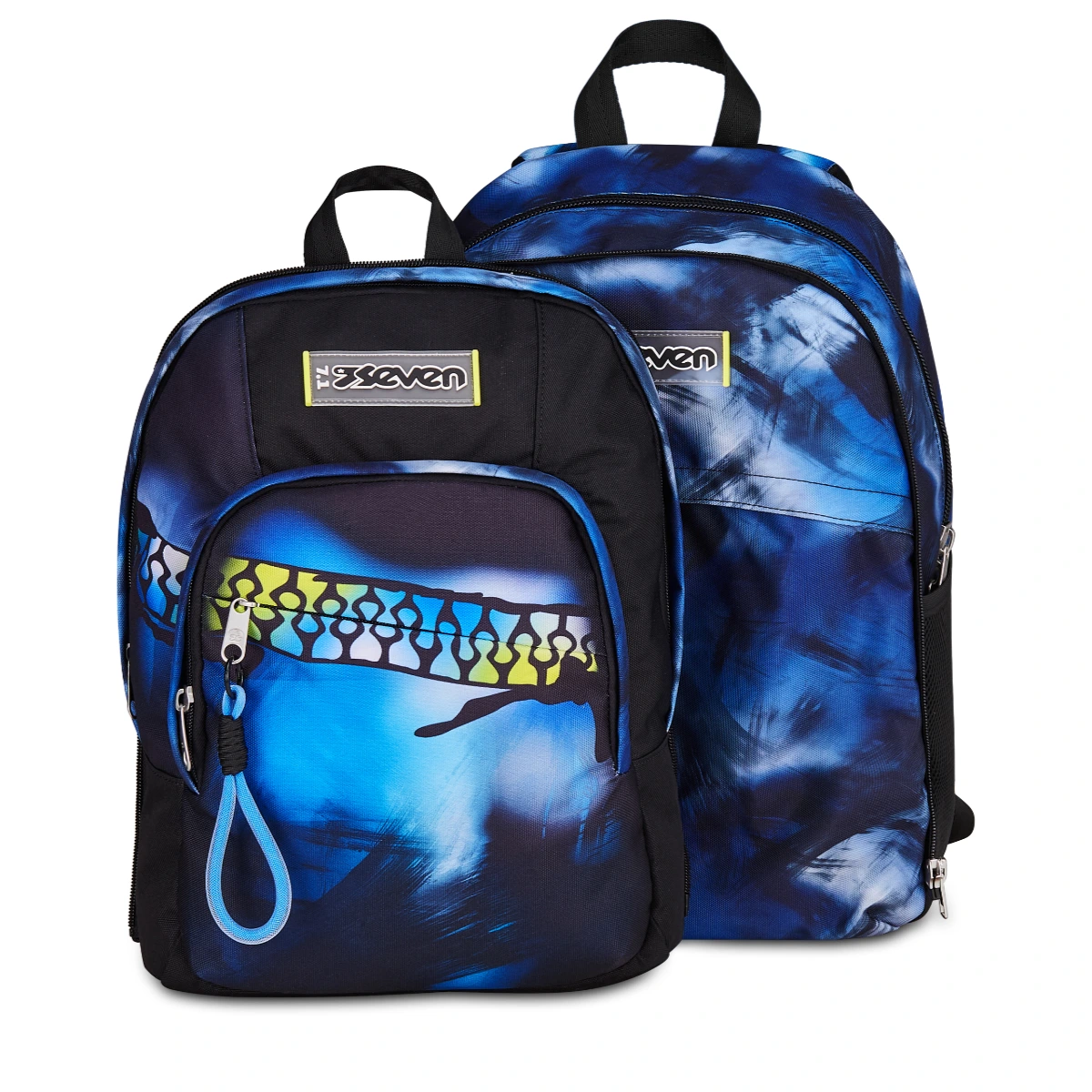 Featured image for “Zaino SEVEN Dual DETACH con Zainetto Staccabile BLU FUSION”