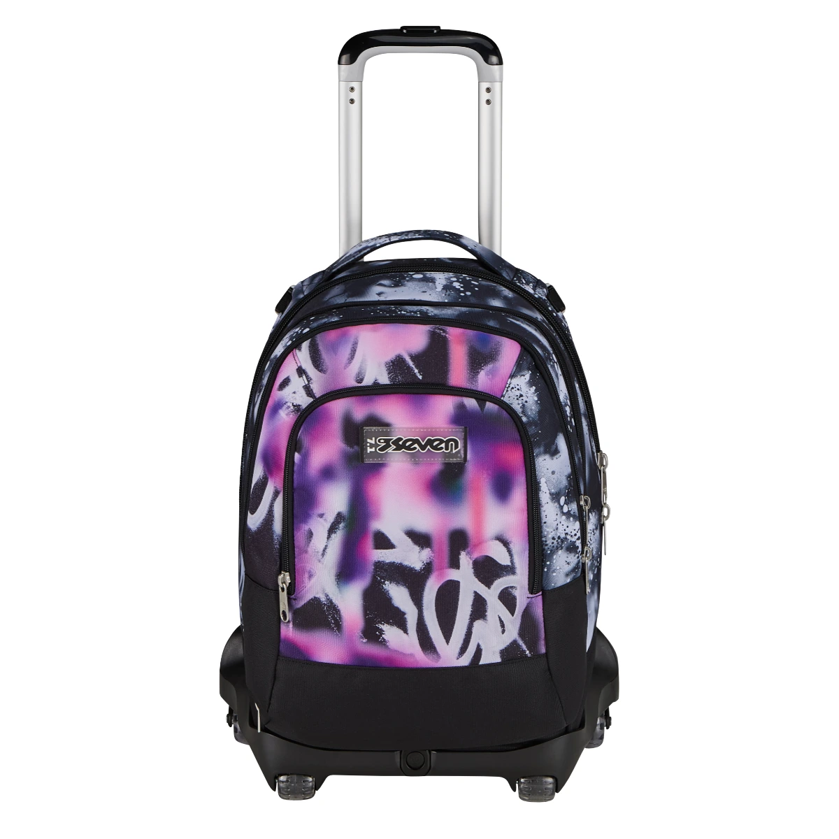 Trolley SEVEN Separabile 8 RUOTE DETACH - EXTRA GRANDE - Buzzy Note Girl - immagine 2