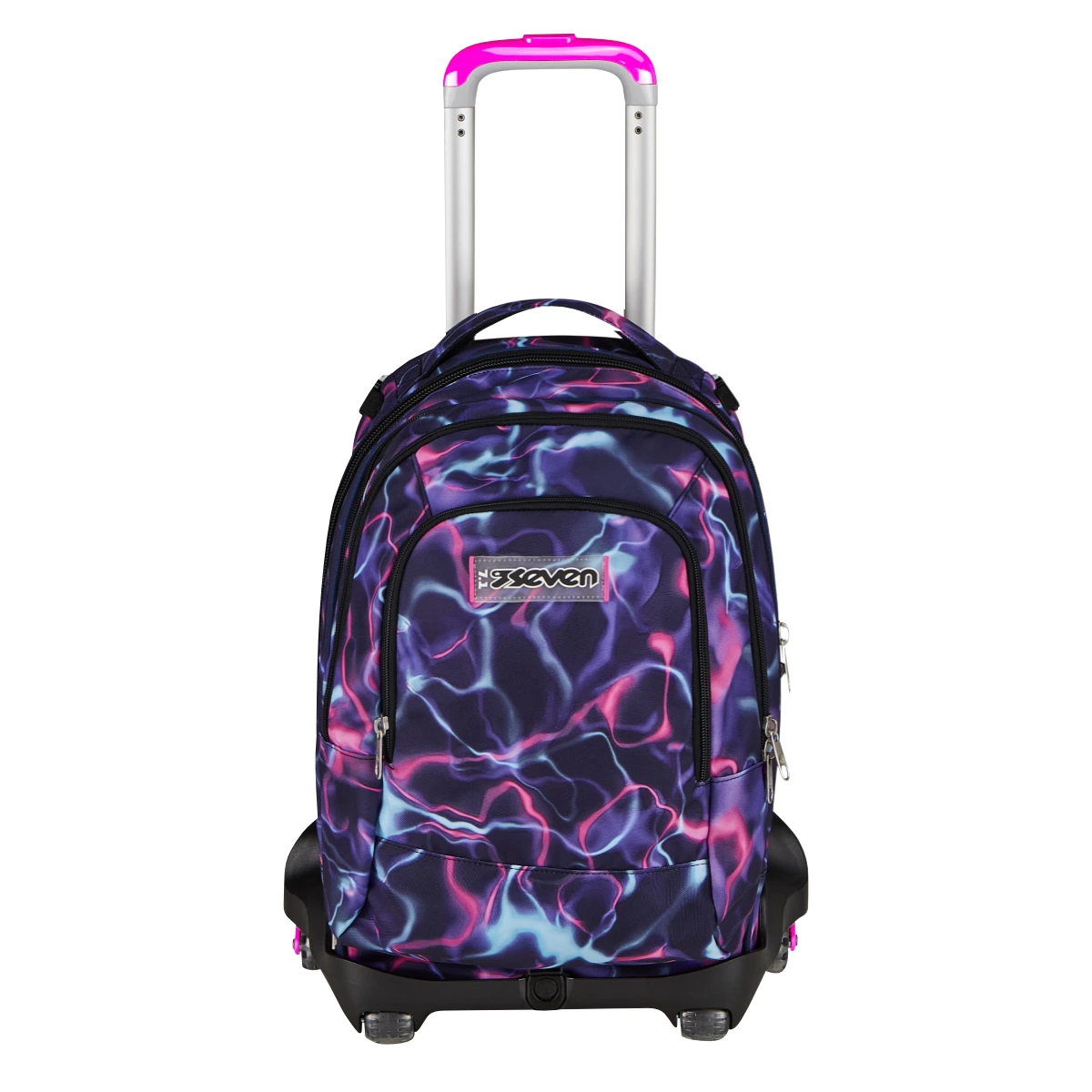 Trolley SEVEN Separabile 8 RUOTE DETACH - EXTRA GRANDE - Electricvibe Girl - immagine 2